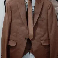 کت و شلوار شتری