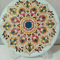 سنگ مصنوعی، شمع، گیفت، نقاشی روی سنگ وشیشه