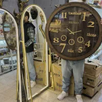 ساعت برند سیکو تمام چوب یک متری 4 موتوره«امیددکور»