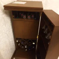 میز بار  زیبا چوب گردو  سفارش ساز  نو|بوفه، ویترین، کنسول|تهران, مینای جنوبی|دیوار