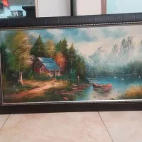 تابلو نقاشی پارچه ای