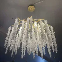 لوستر تمام کریستال ، ست کامل ،لوستر درختی|لوستر و چراغ آویز|تهران, لاله زار|دیوار