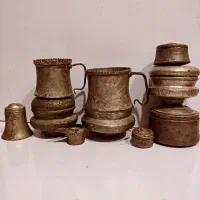 ظروف مسی و برنجی قدیمی|ظروف سرو و پذیرایی|کرمان, |دیوار