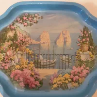 سینی فلزی قدیمی