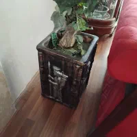 گلدان درخت انگور خارجی بزرگ|گل مصنوعی|قزوین, |دیوار