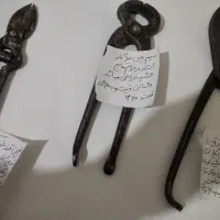 قیچی ورق بری 1359 و سیم چین 1360وقیچی قندی 35ساله