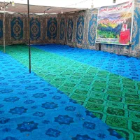 داربست عروسی ساختمانی و هیئت  سید