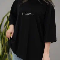 تیشرت باکسی طرح قلب