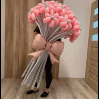 فروش دسته گل های بادکنکی با رنگ دلخواه شما