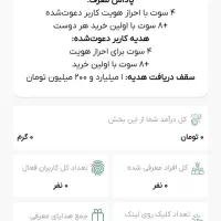 جایزه با کد دعوت در ملی گلد