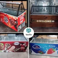 یخچال فریزر تاپینگ دار بستنی میوه ای صنعتی اسکوپی|کافیشاپ و رستوران|رشت, علی آباد|دیوار