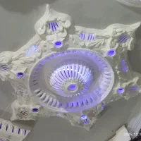 دور چراغ گچی سقفی اماده نصب و با قیمت مناسب