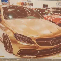 دو عدد تابلو بزرک عکس ماشین زیر قیمت