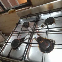 گاز فر دار قدیمی چهار شعله|اجاق گاز و لوازم برقی پختوپز|سبزوار, توحیدشهر|دیوار