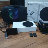 ایکس باکس سری اس همراه با هارد اکسترنال|کنسول، بازی ویدئویی و آنلاین|اسدآباد, |دیوار