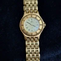 ساعت روکش طلا سوییسی قدیمی ۳۰سال پیش مارک کوارتز