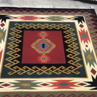 فرش عشایری مربع|فرش|تهران, امام حسین|دیوار