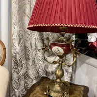 یک جفت اباژور برنز آکبند|چراغ خواب و آباژور|تهران, جوادیه|دیوار