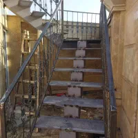 نوردکاری و طراحی اجرا و نصب پله های فلزی|خدمات پیشه و مهارت|هشتگرد, کوی بهروز|دیوار