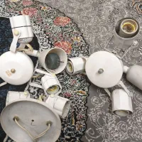 لوستر|لوستر و چراغ آویز|اصفهان, دوطفلان|دیوار