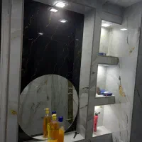 کاشیکاری سنگ وپله