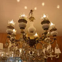 خرید لوستر+ هدیه|لوستر و چراغ آویز|اصفهان, باغ فدک|دیوار