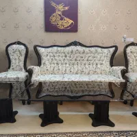 مبل سلطنتی 7نفره|مبلمان خانگی و میز عسلی|اصفهان, قلعه طبره|دیوار