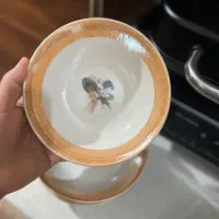 کاسه قدیمی رخ طرح چهره