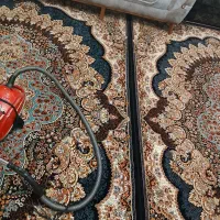 فرش ۹متر یک جفت ه۷۰۰شانه ارکیده درحد نونو