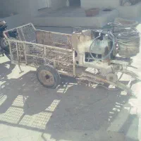 فروش دستگاه کفسابی با یدک وموتورسیکلت|ماشین‌آلات صنعتی|کوهمره, |دیوار