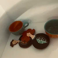 زیر فنجانی همراه‌فنجان