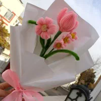 گل پیپ پاک کنی|گل مصنوعی|زنجان, |دیوار