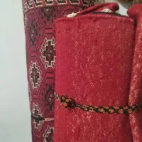 دو جفت پشتی دستبافت ترکمنی نو هنوز پر نشده فروشی