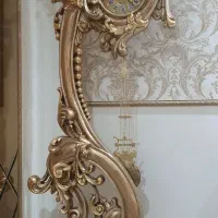 ساعت ایستاده منبت کاری شده