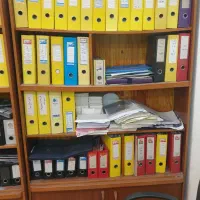 کمد فایل کتابخانه زونکن خور و تعداد ۵۰ عدد زونکن