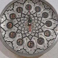 ساعت دیواری تمام مس