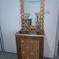 آینه کنسول و شمعدان