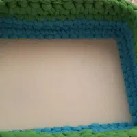 سبد تریکو بافته شده از تریکو درجه یک|صنایع دستی و سایر لوازم تزئینی|سلماس, |دیوار