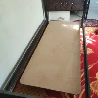 تخت تک نفره فلزی ،کف نئو پان