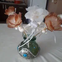 گلدان گل زیبا|گل مصنوعی|شیراز, اصلاح‌نژاد|دیوار