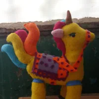 اسب وپنگون|اسباب‌‌بازی|شیروان (خراسان), |دیوار