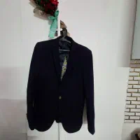 تک کت سرمه‌ای سایز ۴۸|لباس|تاکستان, |دیوار
