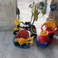 دو عدد سه چرخه بازی باهم بفروش میرسد