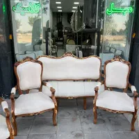 مبل ۷نفره چوب راش منبت کار دست|مبلمان خانگی و میز عسلی|تهران, میدان میوه و تره‌بار مرکزی|دیوار