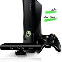 کنسول بازی xbox 360 . دو دسته . همراه 50بازی