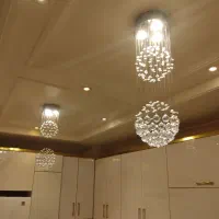 تعدادی لوستر کریستالی سیم بکسلی آکبند نونو