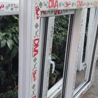 سه عدد پنجره upvc کشویی