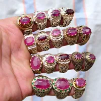 انگشتر اوپال  یاقوت  یاقوت کبود  سیترین توپاز