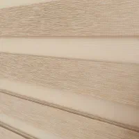 پرده زبرا کرم رنگ آماده تحویل|پرده، رانر، رومیزی|کرج, ساماندهی|دیوار