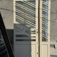 درب آهنی ساختمان . نو و تمیز و درجه یک|مصالح و تجهیزات ساختمان|لامرد, |دیوار